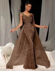 Gold Bridesmaid Dresses - Gold Lace Bridesmaid Dresses - 2025 New Design