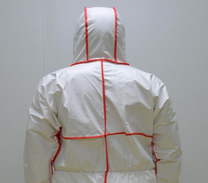 Jas Pelindung Sekali Pakai Tipe 5B 6B Putih Bahan Non Woven Propolilen Prime Captain Paintball Coverall - Product Image 3