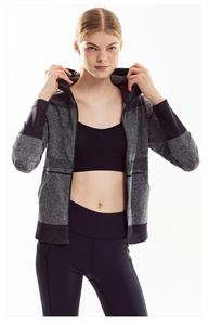 Nueva costura estilo Slim de Yoga de otoño e invierno ropa de secado rápido <span class=keywords><strong>Fitness</strong></span> de manga larga de <span class=keywords><strong>las</strong></span> mujeres chaqueta de deporte - Product Image 5
