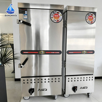 Équipement de cuisine commerciale, armoire vapeur pour restaurant, machine à vapeur professionnelle à 10 plateaux, vente directe d'usine