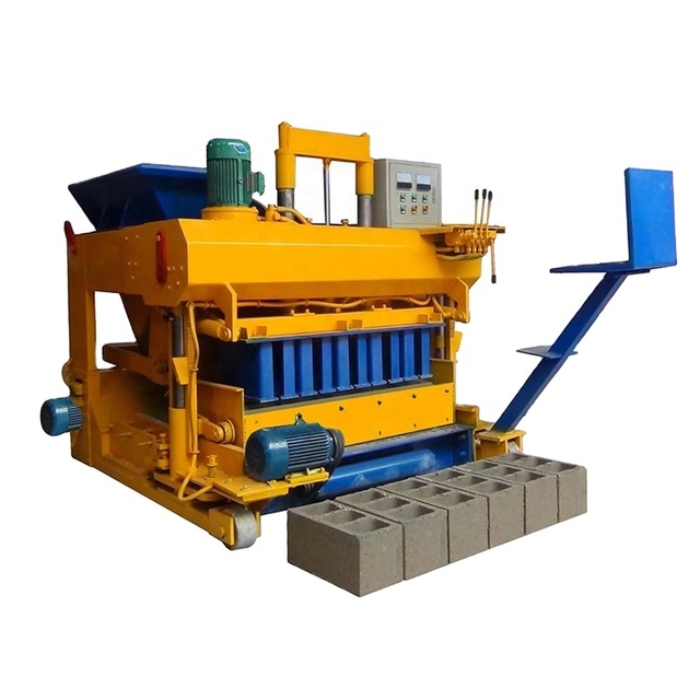 JMQ-6A Automatic Movable Concrete Brick/Block Making Machine Brick Layer Machine