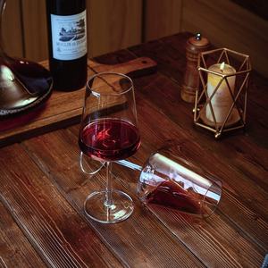 Copa <span class=keywords><strong>de</strong></span> Vino Elegante, Duradera y Transparente <span class=keywords><strong>de</strong></span> 500 ml, 100% Libre <span class=keywords><strong>de</strong></span> Plomo, Fondo Plano, <span class=keywords><strong>Cristal</strong></span>, para Vino Tinto o Blanco - Product Image 5