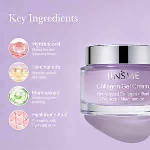 Crema Hidratante Reafirmante y Blanqueadora Antienvejecimiento con Colágeno, Glicerina y Niacinamida de Marca Blanca con Fórmula Vegana - Product Image 4