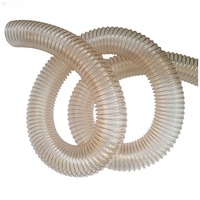 Tuyau flexible pour conduite d'air en PU/PVC MUTRI, avec armature en fil d'acier, pour aspiration, norme ISO, diamètre 25-500 mm, longueur 10-20 m