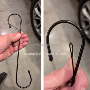 Heavy Duty Utility Long Hanging <strong>S</strong>-<strong>hooks</strong> Metal <strong>S</strong> Shaped Hanger <strong>Hooks</strong> 12 Inch Heavy Duty <strong>Large</strong> <strong>S</strong> <strong>Hooks</strong> with Safety Buckle - Product Image 5