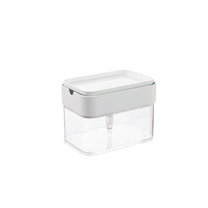 Distributeur automatique <span class=keywords><strong>de</strong></span> savon <span class=keywords><strong>de</strong></span> <span class=keywords><strong>cuisine</strong></span>, boîte <span class=keywords><strong>de</strong></span> presse <span class=keywords><strong>de</strong></span> détergent, bouteille <span class=keywords><strong>de</strong></span> presse, combinaison d'éponge, nettoyage <span class=keywords><strong>de</strong></span> la vaisselle, vidange <span class=keywords><strong>de</strong></span> liquide, boîte <span class=keywords><strong>de</strong></span> savon - Product Image 5