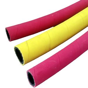 Rouge Jaune Noir 50 Ft. Jackhammer 19mm en caoutchouc 3/4 enrouleur de tuyau d'air pour le marché américain - Product Image 3