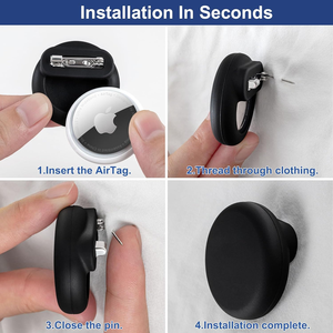 Support d'étui de protection caché avec couvercle de traqueur GPS en Silicone à broche invisible pour enfants âgés - Product Image 6