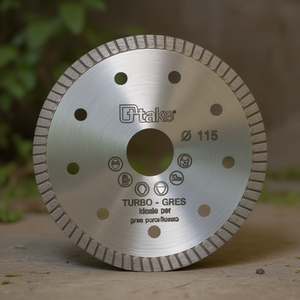 Disco de diamante Turbo Gres de 115 mm y 1,2 mm de grosor para cortar baldosas de porcelana - Product Image 3