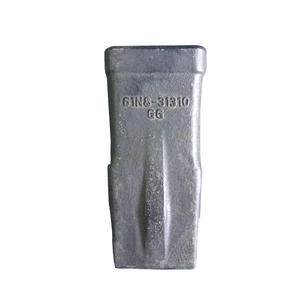 Escavatore colata ruota in acciaio caricatore benna denti <span class=keywords><strong>hyundai</strong></span> escavatore dente punto 61Q6-31310 - Product Image 1