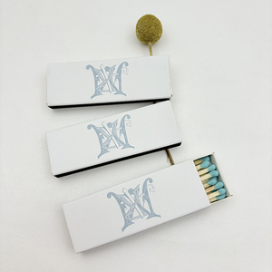 Fiammiferi Personalizzabili con Logo su Scatola, Punta Colorata, Fiammiferi di Sicurezza in Legno all'Ingrosso, Fiammiferi per Candele in Confezione - Product Image 4