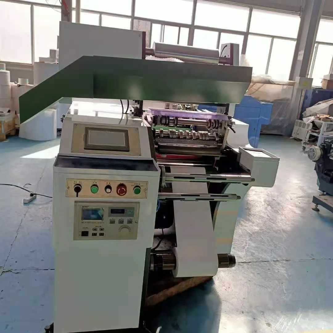 Hengchengxiang-troqueladora rotativa de etiquetas, máquina de corte con torreta rebobinadora