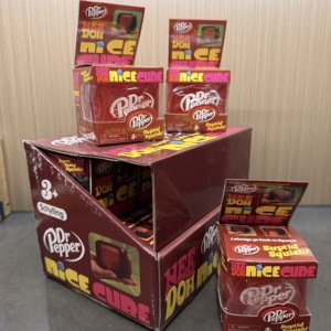 Jouets en EVA souple de haute qualité Needoh, ensemble de cubes de glace Dr Pepper réalistes avec fonction de rebond lent, unisexe - Product Image 4