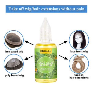 Outil de retrait d'adhésif de liaison de perruque de dissolvant de colle de dentelle d'application facile de marque privée pour postiches toupets et extensions - Product Image 4