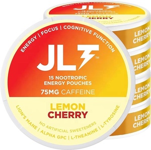 2026 Bolsitas Nootrópicas Sin Azúcar, Estilo Chicle Energético con Cafeína, Suministro a Granel OEM ODM con Sabores Personalizados al por Mayor - Product Image 4