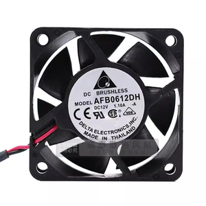 新品・純正 AFB0612DH 6025 DC12V 1.1A 6CM 2線式静音冷却ファン 在庫あり - Product Image 1