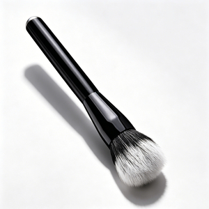 Pinceau de maquillage professionnel <span class=keywords><strong>pour</strong></span> <span class=keywords><strong>le</strong></span> visage, en poils synthétiques véganes, <span class=keywords><strong>noir</strong></span>, <span class=keywords><strong>pour</strong></span> <span class=keywords><strong>le</strong></span> blush et la <span class=keywords><strong>crème</strong></span>, vente en gros - Product Image 2