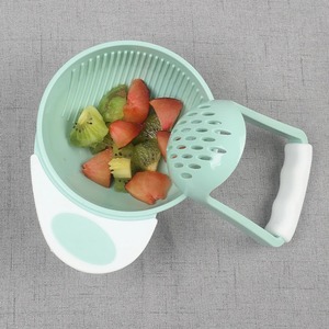 Baby Grinding Bowl <b>Set</b> Safe Baby Manual Food Grinder and Bowl Infant Fruit Puree Grinding <b>Tools</b> Toddler Feeding Supplies - Product Image 2