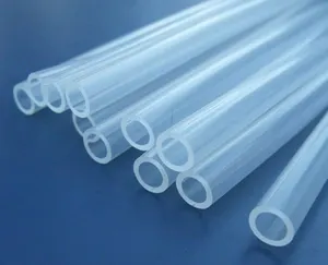 Tuyau en caoutchouc de silicone de tube de qualité alimentaire médical flexible de haute qualité