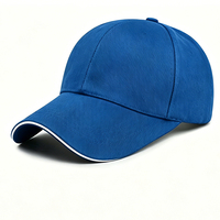 Casquette de baseball sportive personnalisée en coton 100% avec logo sur mesure, style décontracté pour hommes, bord incurvé, vente en gros