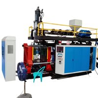 Máquina de Moldeo por Extrusión y Soplado Eficiente de Gran Capacidad, Totalmente Automática, de 80L, para Almacenamiento de Materiales HDPE/PVC/PP/PC/PE