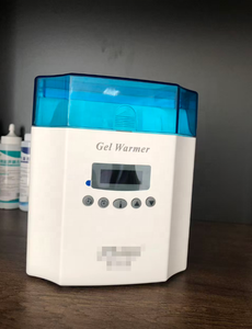 เครื่องอุ่นเจลอัลตร้าซาวด์ดิจิทัลและเจลน้ำเย็นเครื่องอุ่นน้ำมันสำหรับนวด2ขวด - Product Image 4