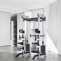 Machine de musculation multifonctionnelle commerciale pour la musculation et l'entraînement de la force avec fonction d'exercice des épaules pour le sport et le fitness