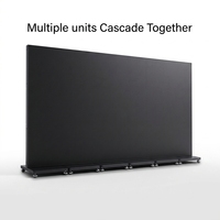 Afficheur LED pliable P1.86, Wifi 4G USB, affichage numérique sur pied, écran d'affichage mural LED