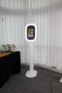 Photomaton LED RGB contrôlé par application, best-seller, léger, coque de photomaton facile à assembler, machine de photomaton <span class=keywords><strong>pour</strong></span> mariage - Product Image 5