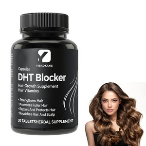 Suplemen pertumbuhan rambut memperkuat vitamin rambut reparasi Fuller DHT pemblokir kapsul vitamin rambut - Product Image 1