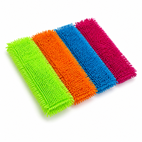 Tête de rechange pour balai plat en microfibre chenille, très vendue, pour un nettoyage efficace