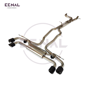 Ecnal Para <span class=keywords><strong>2006</strong></span>-2010 <span class=keywords><strong>Porsche</strong></span> <span class=keywords><strong>Cayenne</strong></span> 957 3.6L 4.8L 4,8 T SS304 Válvula de Escape Deportes silenciador válvula de escape - Product Image 2