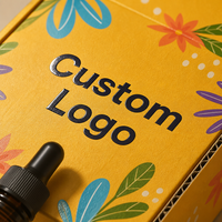 Boîte d'expédition postale en carton ondulé personnalisée avec logo pour cosmétiques