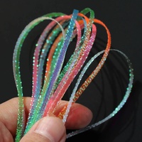 UV-Perle 5 Farben Flache Geflochtene Spitzenlinie Kristall-Flash 2/16 Zoll 3mm Salzwasser-Fliegenströmung Fliegenbindematerialien