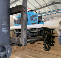 Transplanteur de riz à essence et diesel 6 et 8 rangées pour la plantation de riz