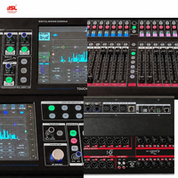 Console de mixage numérique professionnelle 34 entrées, processeur 5 cœurs, 26 faders motorisés, console audio professionnelle pour spectacles sur scène