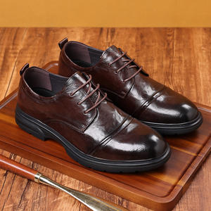 Nouvelles chaussures d'affaires formelles en cuir pour mariage, navettage et bureau, chaussures pour hommes les plus vendues - Product Image 2