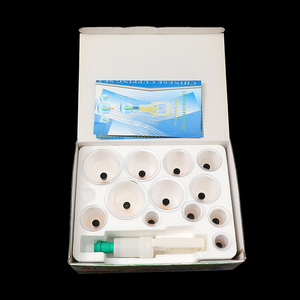 Vendita diretta in fabbrica di 12 pezzi di tazza sottovuoto in schiuma Set coppettazione, <span class=keywords><strong>3</strong></span> anni di conservazione tazza a pressione negativa, coppa Hijama. - Product Image 2