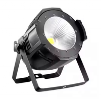 Lampu Led COB 100W 200W, lampu pencahayaan panggung dapat diredupkan kepala bergerak untuk Studio COB
