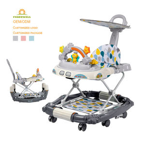 Multifunctionele Babyproducten Plastic <span class=keywords><strong>Baby</strong></span> <span class=keywords><strong>Baby</strong></span> Rollator Verstelbare Dinerplaat En Heigh Cartoon Stille Wiel Peuter Rollator - Product Image 1