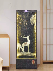 <span class=keywords><strong>D</strong></span>écoration murale moderne en forme de cascade, fontaine zen <span class=keywords><strong>d</strong></span>'intérieur avec système de recirculation <span class=keywords><strong>d</strong></span>'<span class=keywords><strong>eau</strong></span>, pompe silencieuse, pour la maison, <span class=keywords><strong>le</strong></span> bureau et <span class=keywords><strong>le</strong></span> jardin - Product Image 6