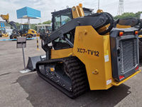 Chargeuse compacte sur chenilles XC7-TV12 neuve de 1,36 tonne, puissance de 53,7 kW, godet de 0,6 m³, équipement de chargement pour travaux routiers et aménagement paysager