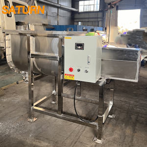 Mezcladora de Cinta Horizontal de Acero Inoxidable Personalizada, Mezcladora de Polvo de Grado Industrial con Servomotor, Certificación CE, 100-2000L - Product Image 1
