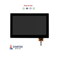 Layar LCD TFT 10,1 Inci Resolusi 1024x600 dengan Panel Sentuh Kapasitif