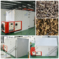 Warmtepompdroger voor larven van de zwarte soldatenvlieg (BSF), zijderupsen en insectencocoonen.