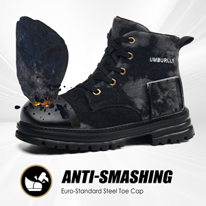 Stivali <span class=keywords><strong>da</strong></span> <span class=keywords><strong>Lavoro</strong></span> Antiscivolo con Punta in Acciaio a Prezzo Conveniente, <span class=keywords><strong>Scarpe</strong></span> di Sicurezza in Tela per Uso Industriale, per Uomo e <span class=keywords><strong>Donna</strong></span>, Stagione Invernale - Product Image 5