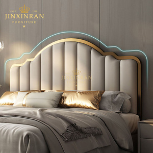 Lit moderne de luxe, doux et confortable, <span class=keywords><strong>taille</strong></span> Queen/<span class=keywords><strong>King</strong></span>, avec rangement, rembourré, meubles de chambre à coucher assemblés - Product Image 3