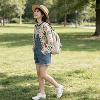 Nouveauté : Cardigan en crochet fait main, pull en tricot, veste squelette, haut ethnique à manches longues