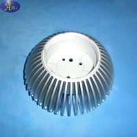 Dissipateur thermique LED personnalisé 120(OD)*50(ID)*60(L)mm en aluminium série 6000 avec usinage CNC
