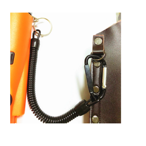 กระเป๋าคาดเอวหนัง PU สำหรับใส่เครื่องตรวจจับโลหะแบบพกพา พร้อมช่องใส่เครื่องมือ จอบ และอุปกรณ์ขุดค้นหาสมบัติ สำหรับใช้ในสวน - Product Image 6